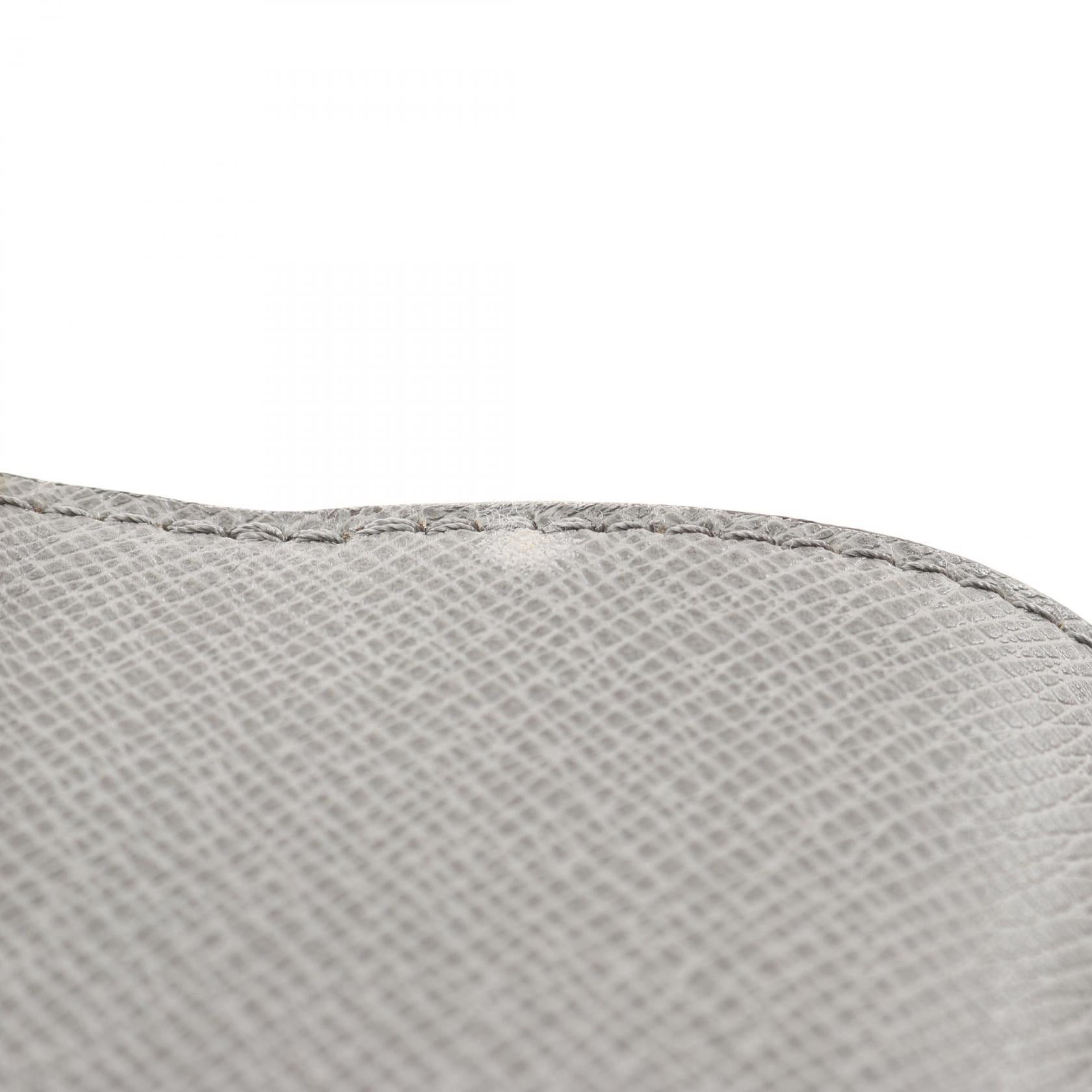 Louis Vuitton Louis Vuitton Neo Robusto 3 Taiga Glacier Briefcase Business Bag Leather Gray Size ONE SIZE - 12 Thumbnail