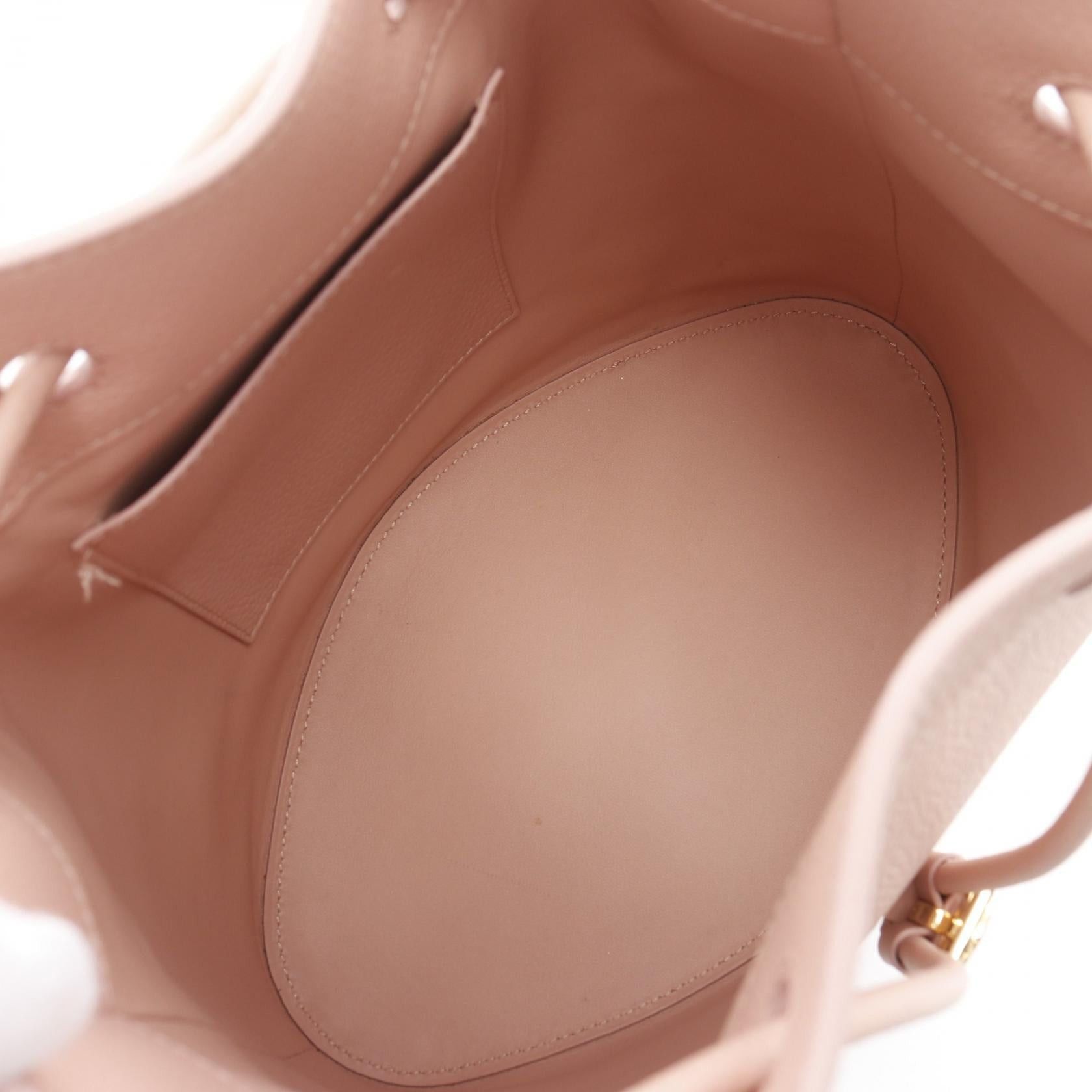Burberry Burberry Tb Bucket Small Handbag Leather Pink Size ONE SIZE - 3 Thumbnail