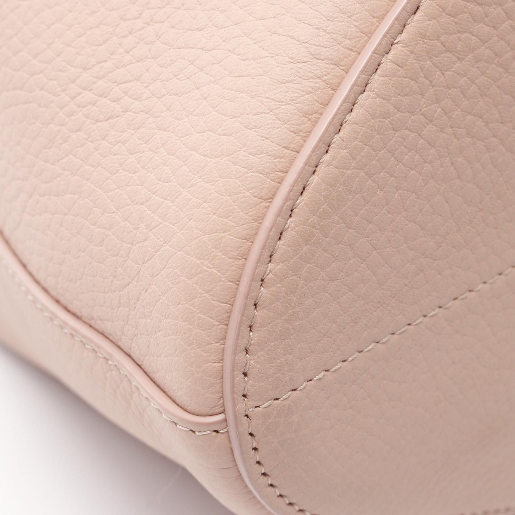Burberry Burberry Tb Bucket Small Handbag Leather Pink Size ONE SIZE - 5 Thumbnail