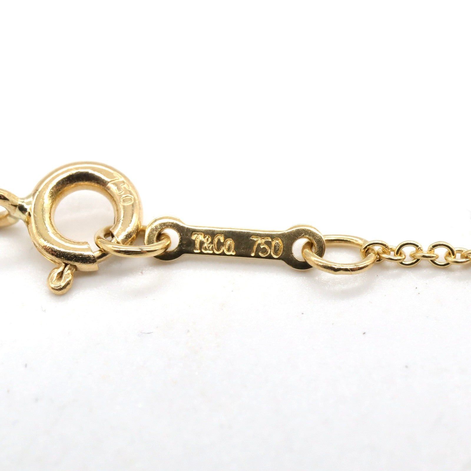 Tiffany & Co. Tiffany Co Crown Of Hearts Necklace K18 (Yellow Gold) K18Wg (White (Pink Gold Size ONE SIZE - 4 Thumbnail