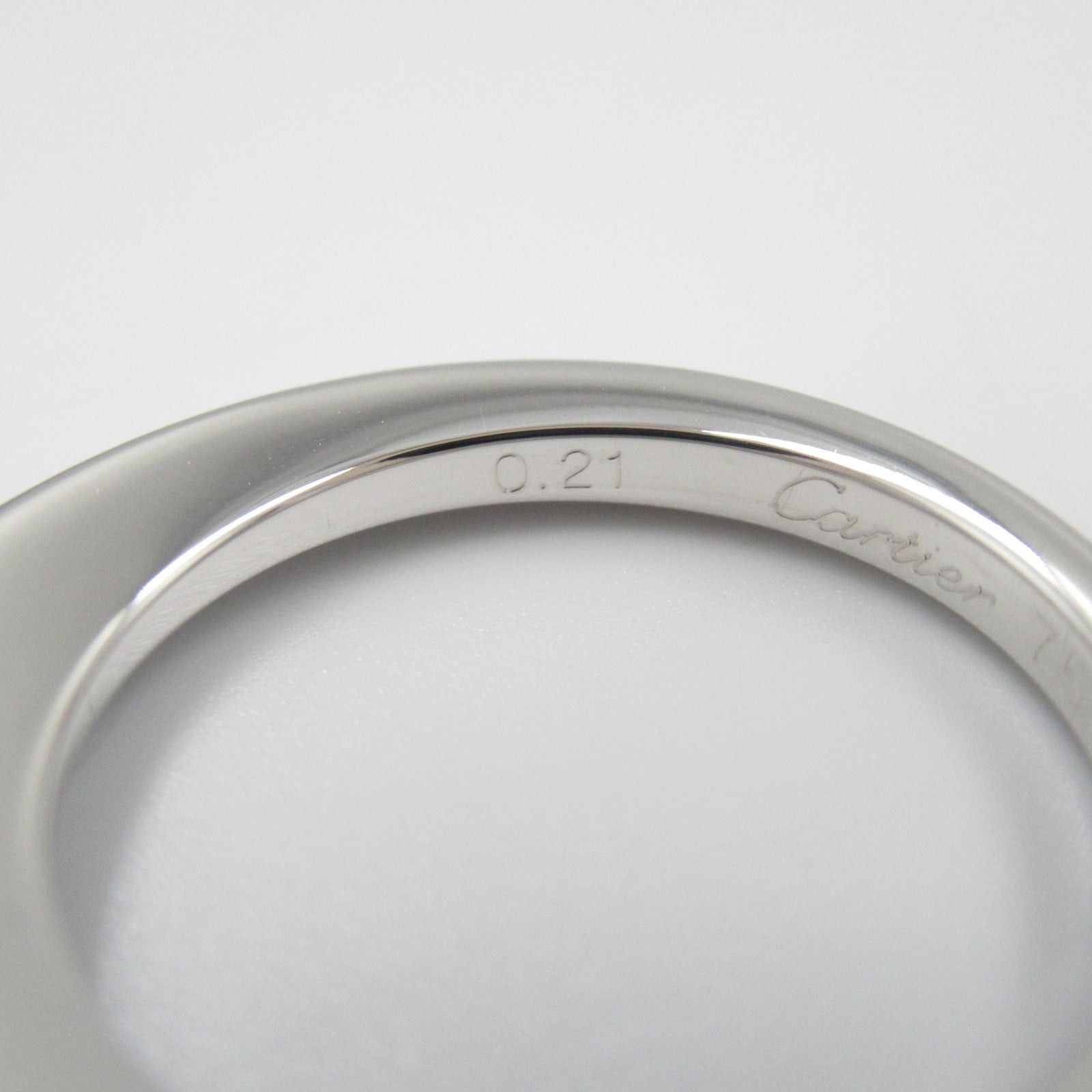 Cartier Cartier Date With Diamond Ring K18Wg (White Gold) Clear Size ONE SIZE - 5 Thumbnail