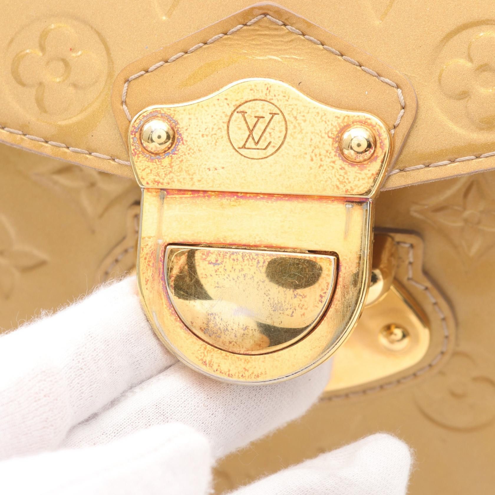 Louis Vuitton Louis Vuitton Mirada Monogram Vernis Beige Poodle Handbag Leather Size ONE SIZE - 6 Thumbnail