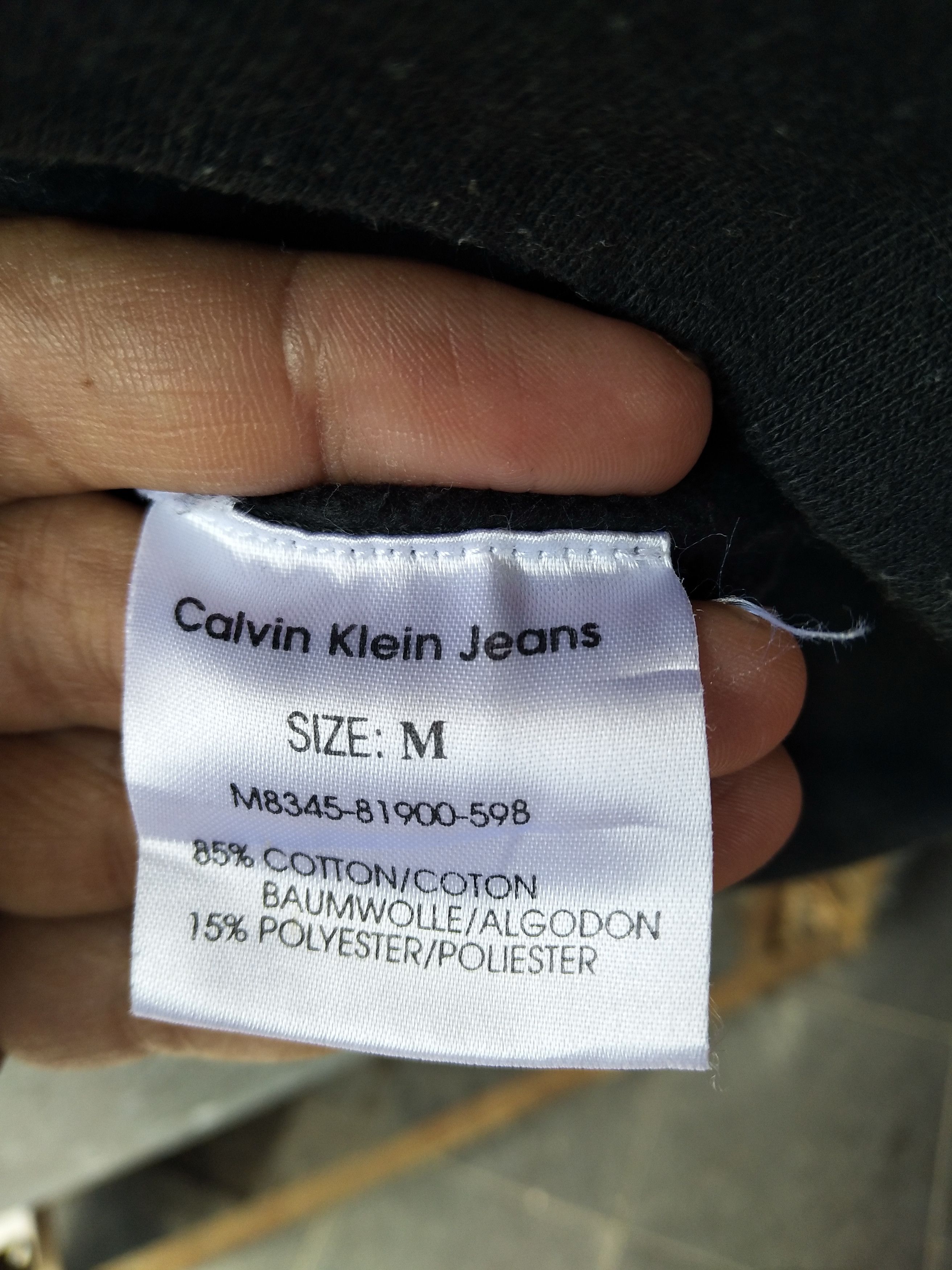 Calvin Klein Calvin Klein sweatshirt spell out calvin klein jeans Size US M / EU 48-50 / 2 - 2 Thumbnail