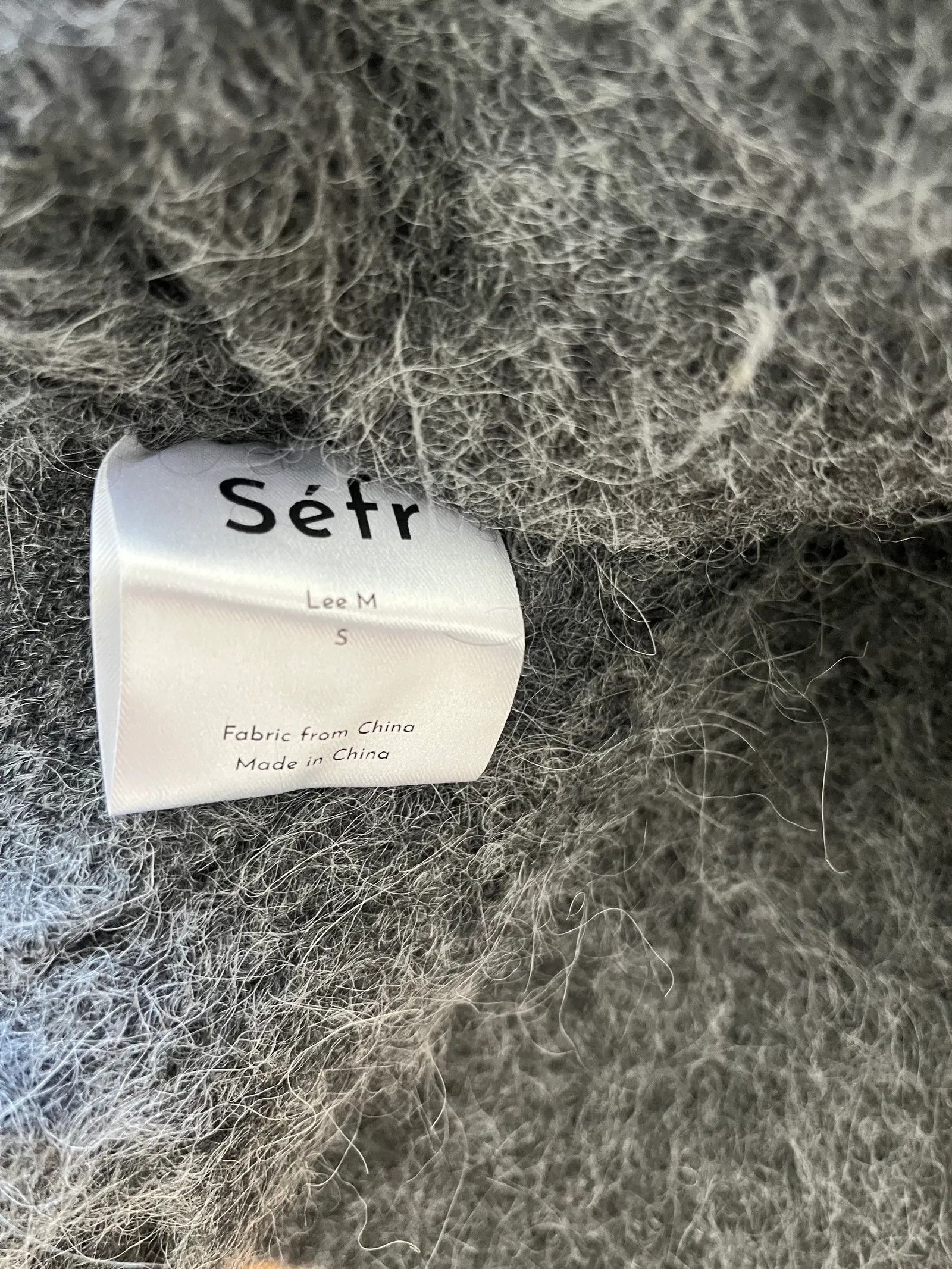 Sefr Séfr Lee Cardigan Grey Melange Cardigan Size S / US 4 / IT 40 - 4 Thumbnail