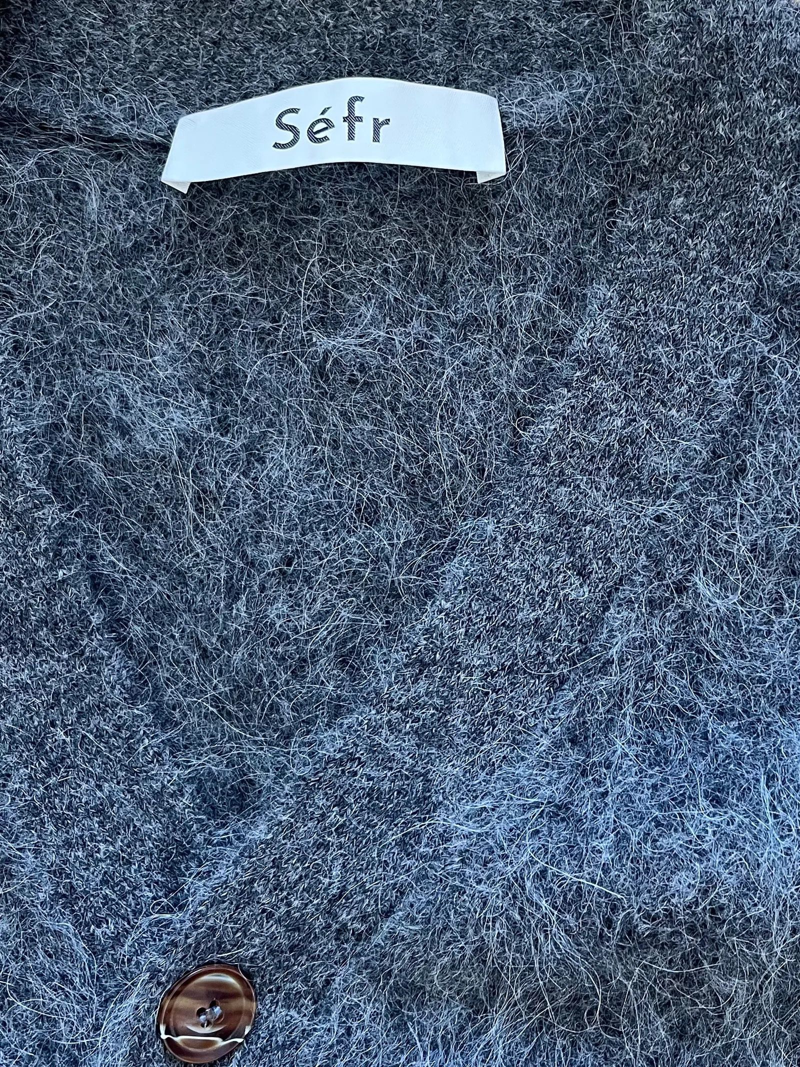 Sefr Séfr Lee Cardigan Grey Melange Cardigan Size S / US 4 / IT 40 - 3 Thumbnail