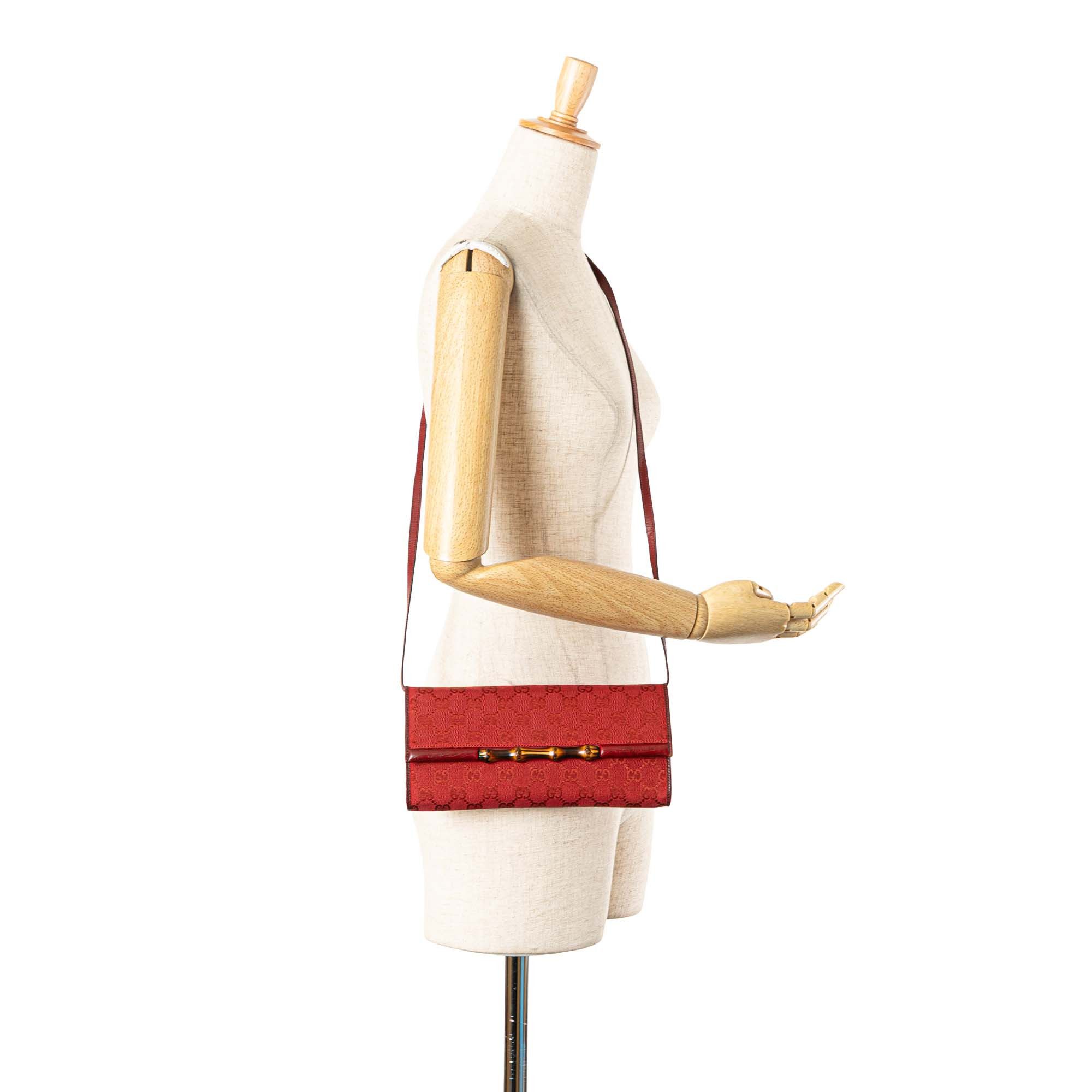 Gucci Gucci GG Canvas Bamboo Bar Crossbody Size ONE SIZE - 11 Thumbnail