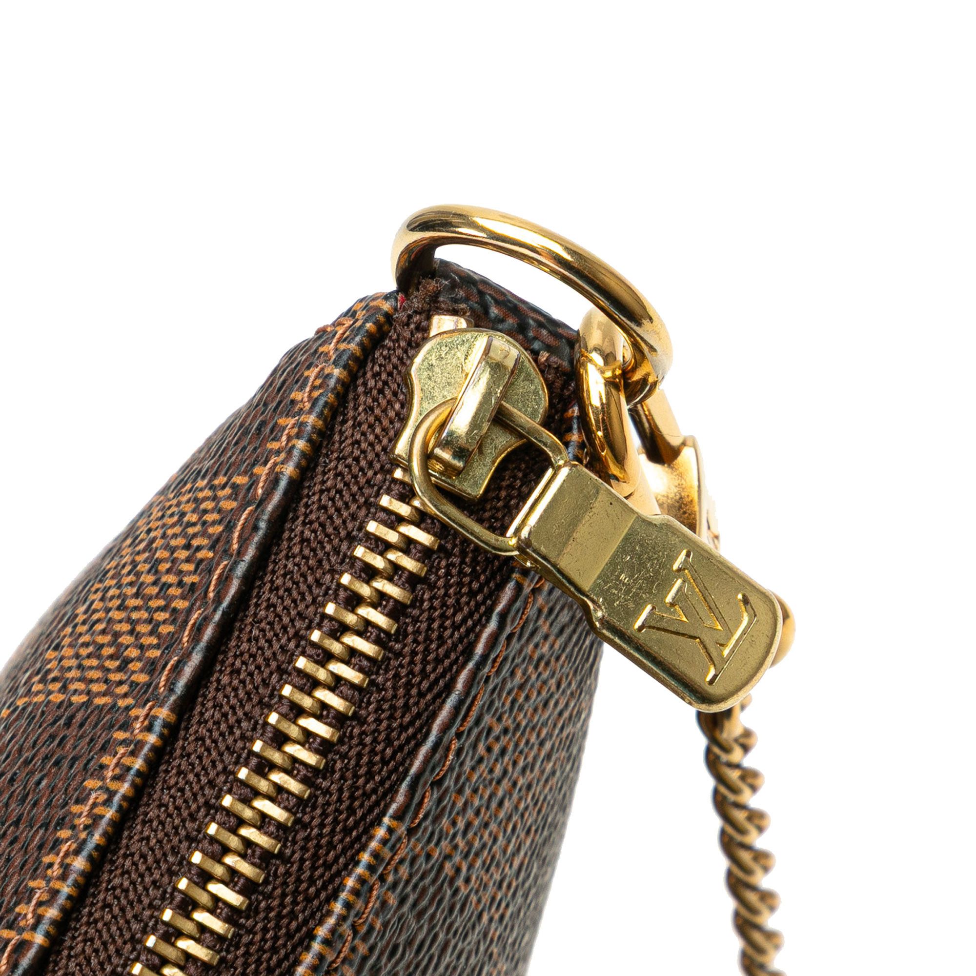 Louis Vuitton Louis Vuitton Damier Ebene Trunks and Bags Mini Pochette Accessoires Size ONE SIZE - 7 Thumbnail