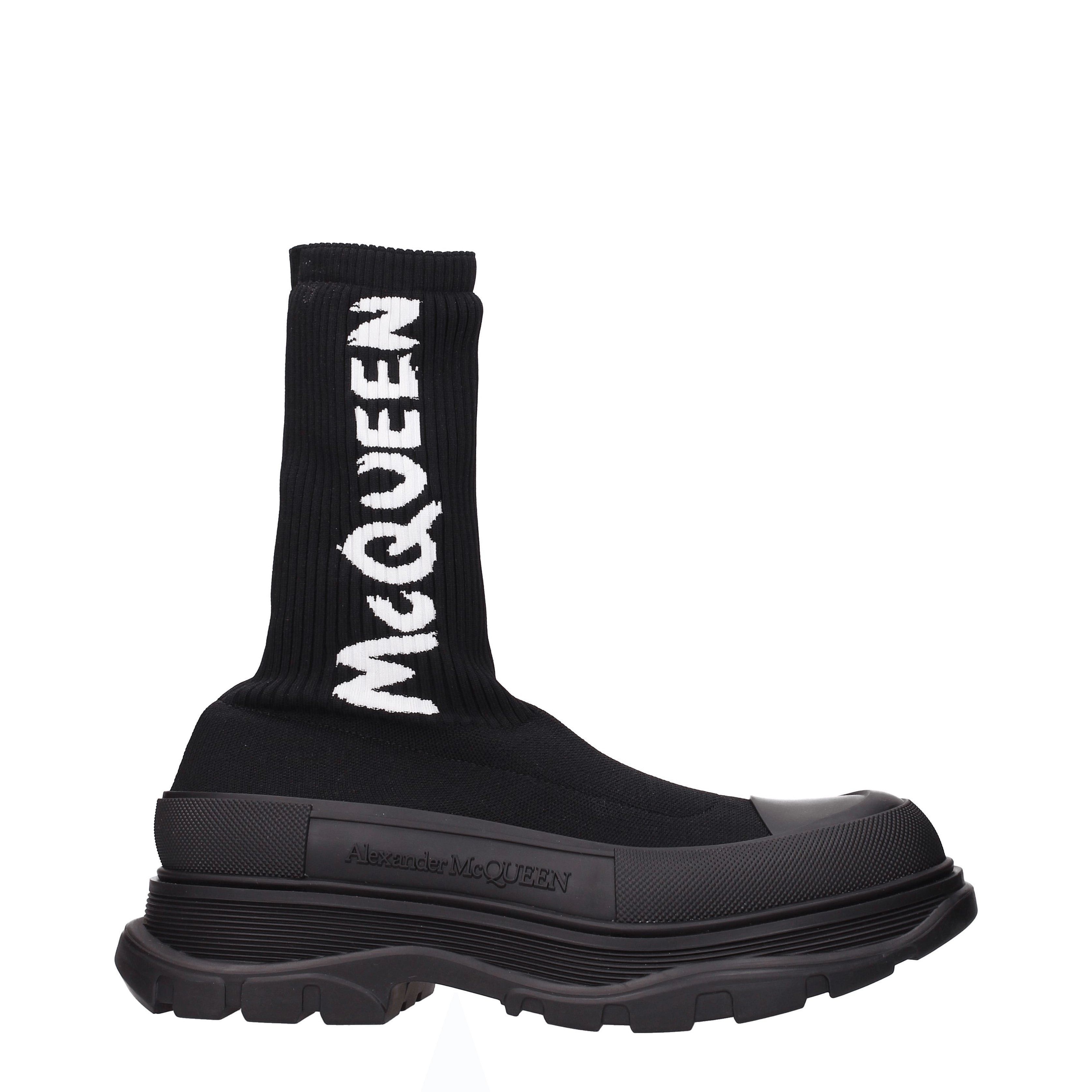 Alexander McQueen Ankle Boots in Textile Size US 10 / EU 43 - 2 Thumbnail