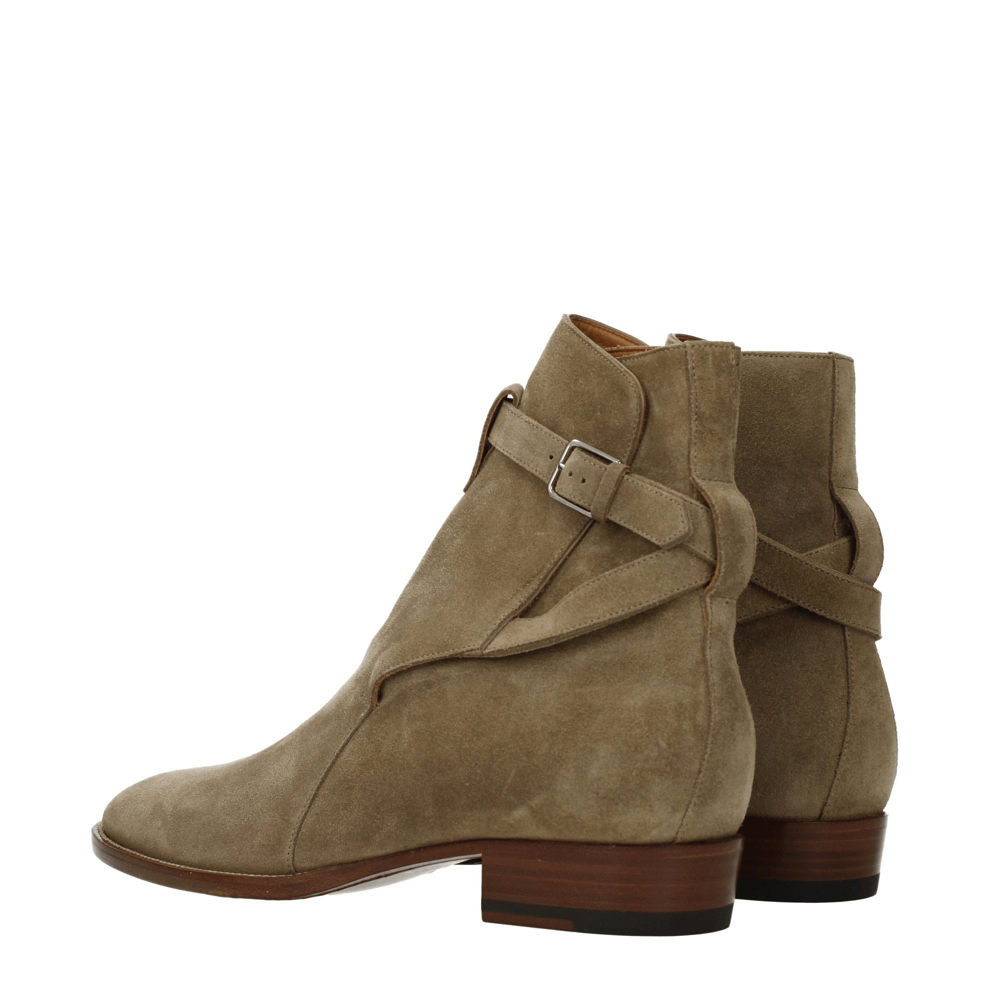Saint Laurent Paris Ankle Boots in Suede Size US 7.5 / EU 40-41 - 4 Thumbnail