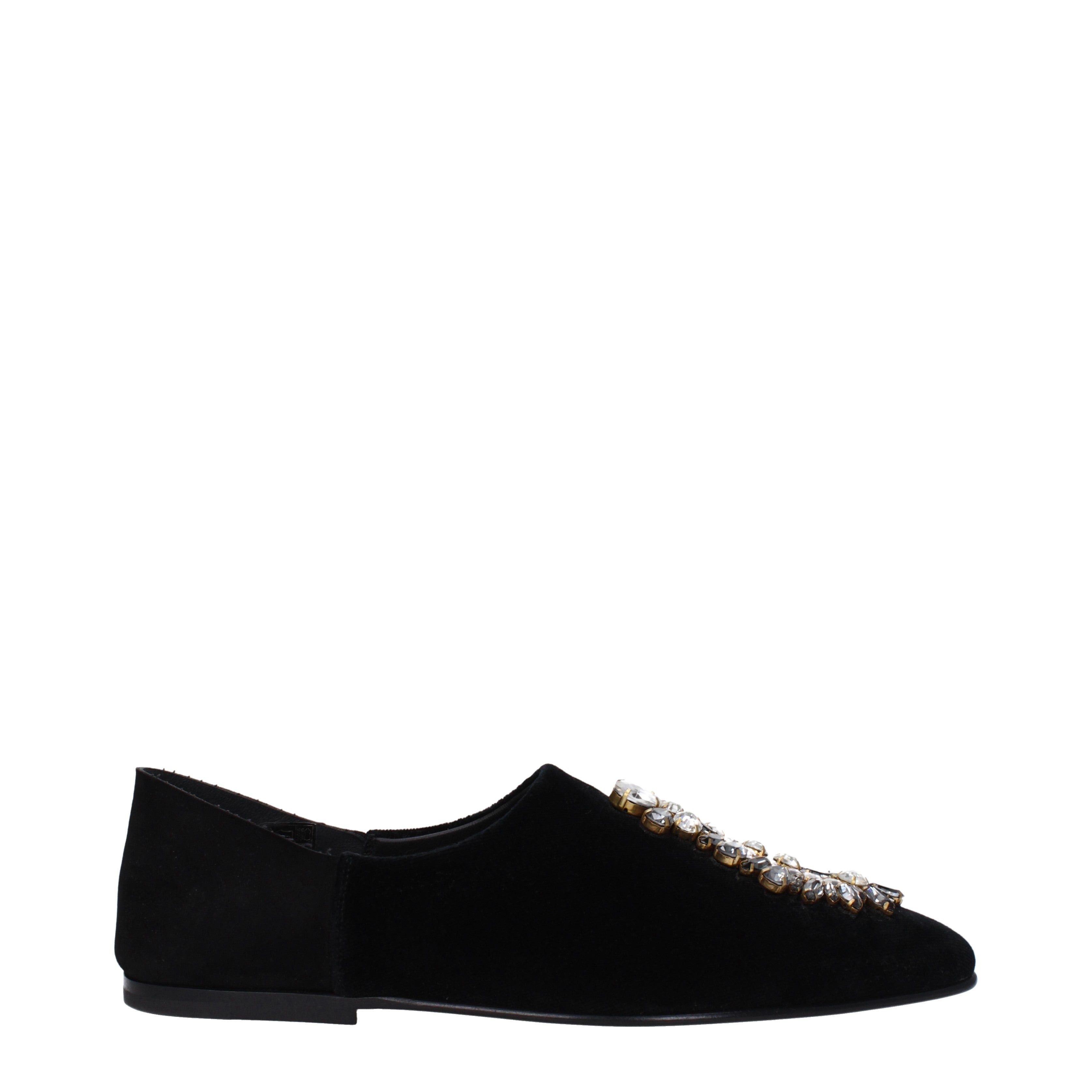 Dolce & Gabbana Slip-ons in Velvet Size US 7 / EU 40 - 2 Thumbnail