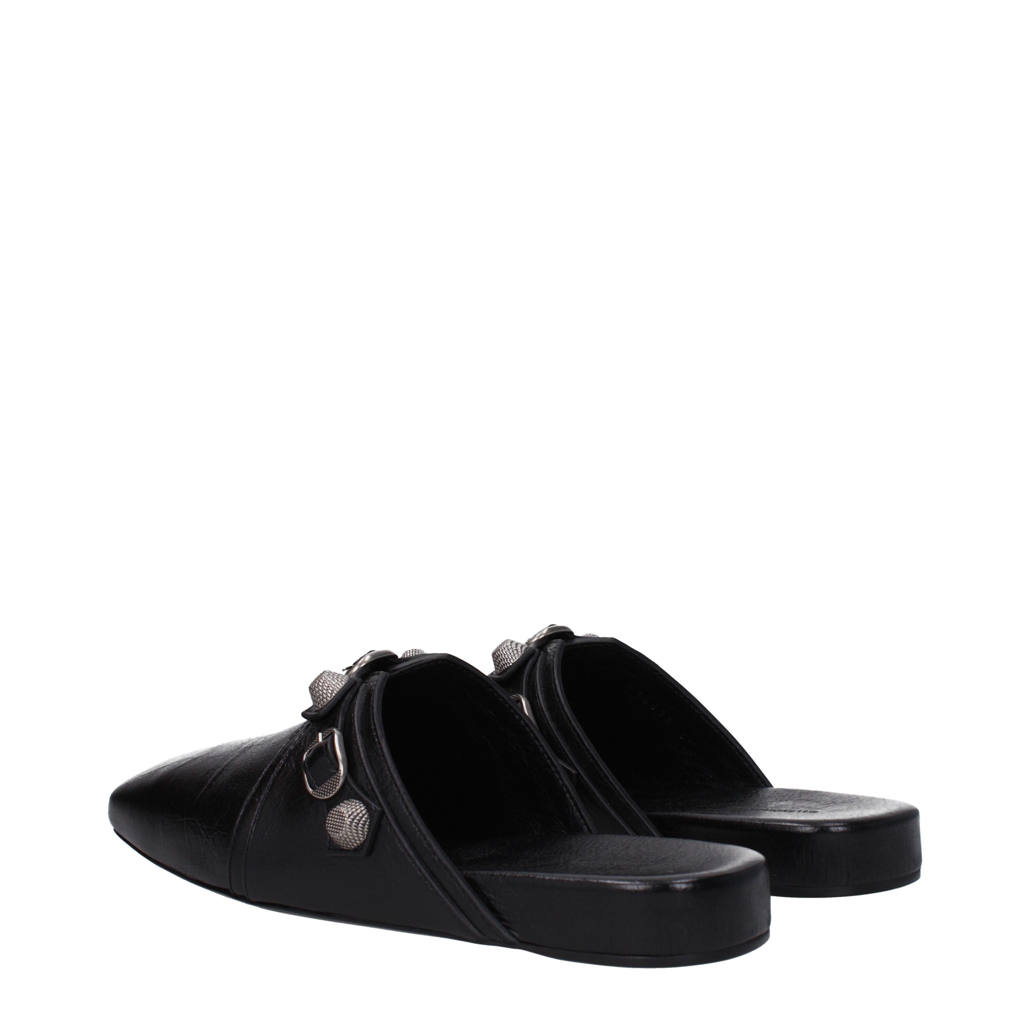 Balenciaga Slippers in Leather Size US 7 / EU 40 - 4 Thumbnail