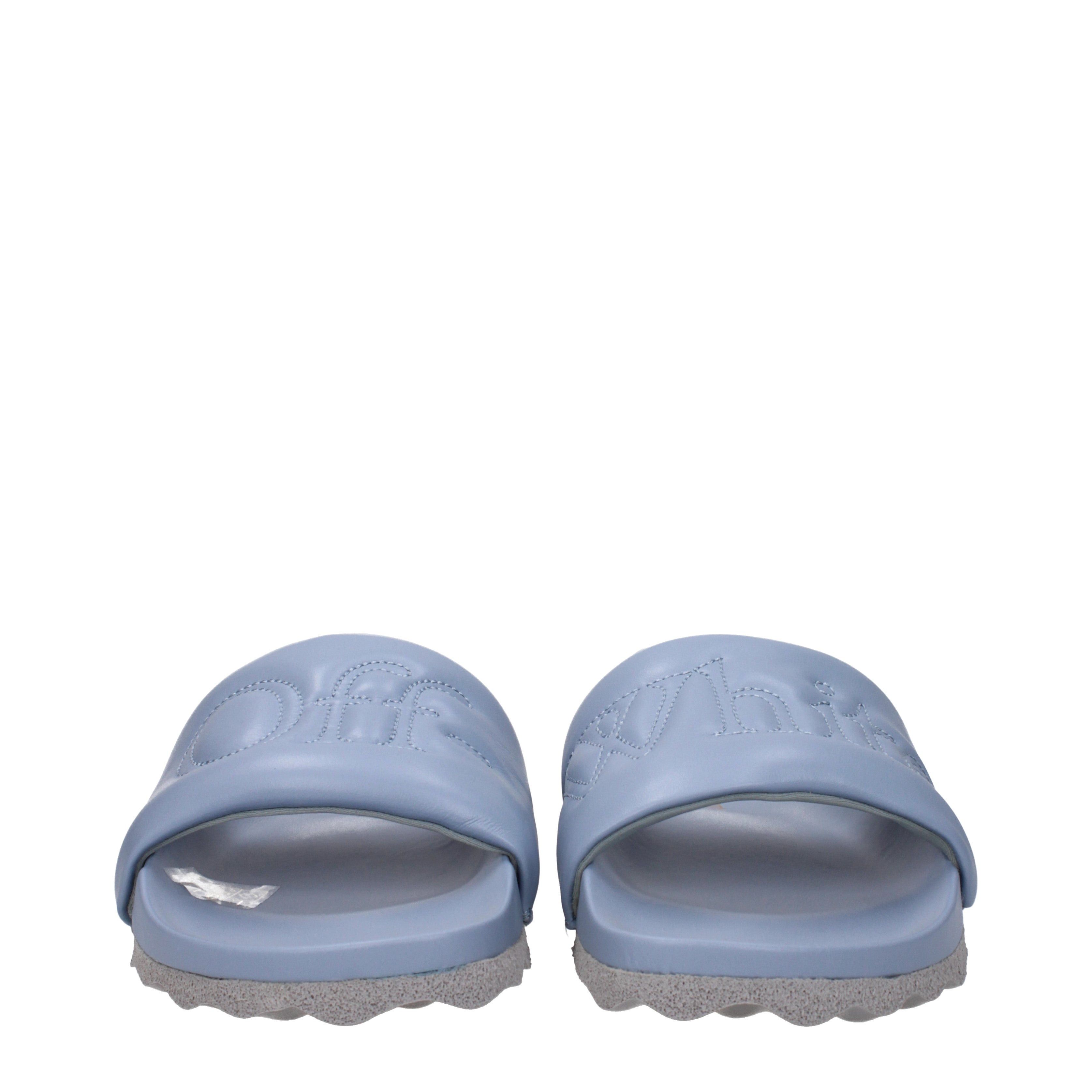 Off-White Slippers in Leather Size US 8 / EU 41 - 3 Thumbnail