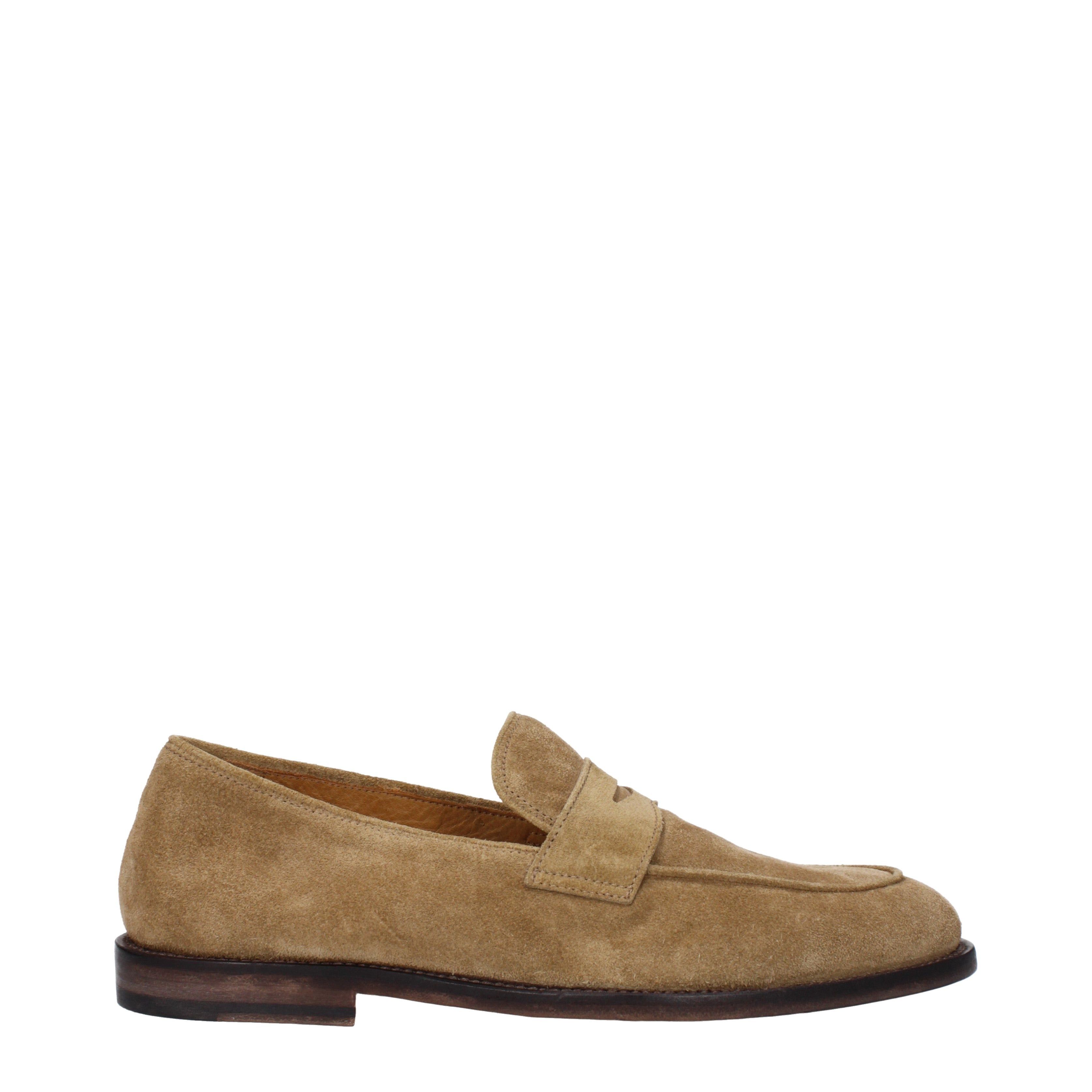 Loafers in Suede