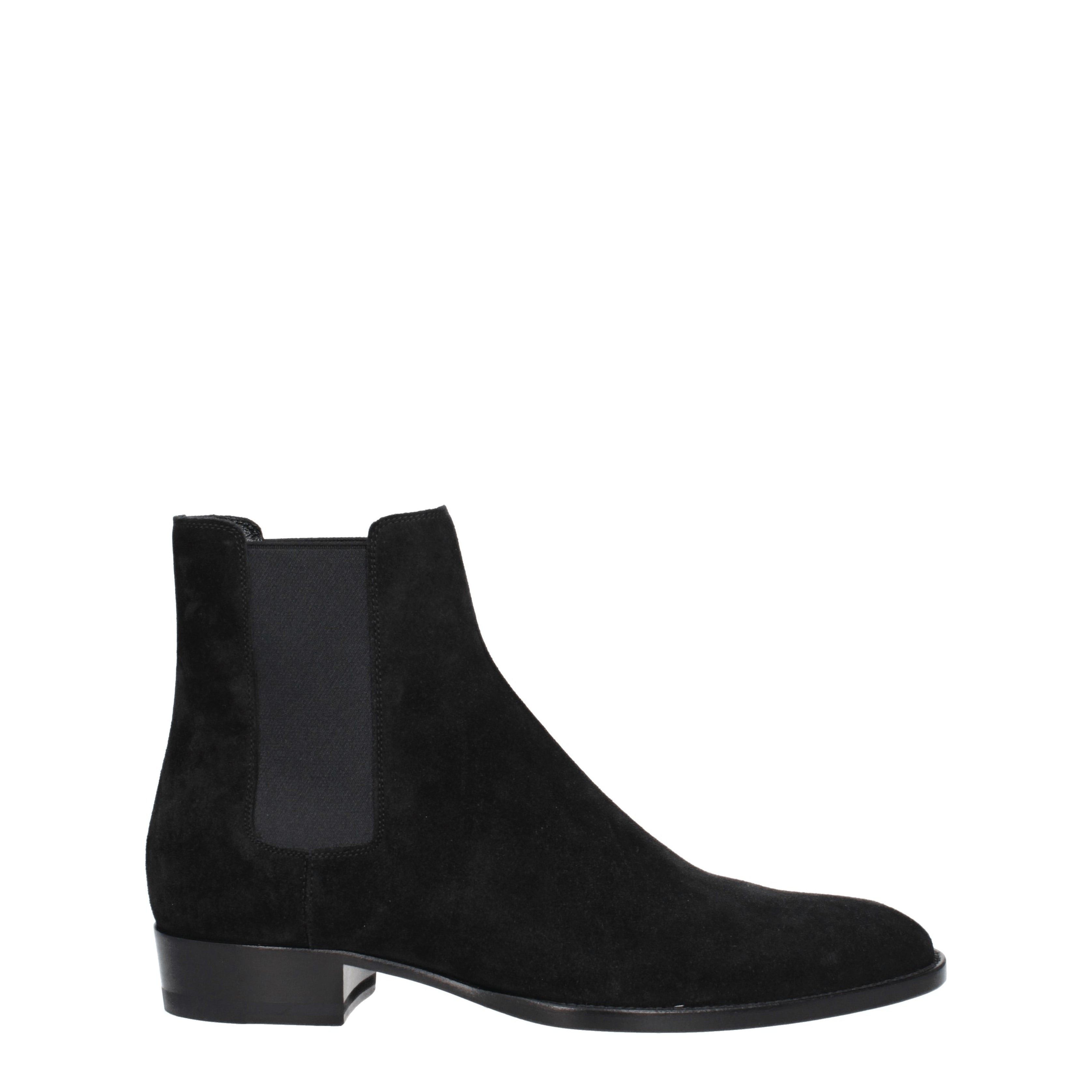 Saint Laurent Paris Ankle Boots in Suede Size US 7 / EU 40 - 2 Thumbnail