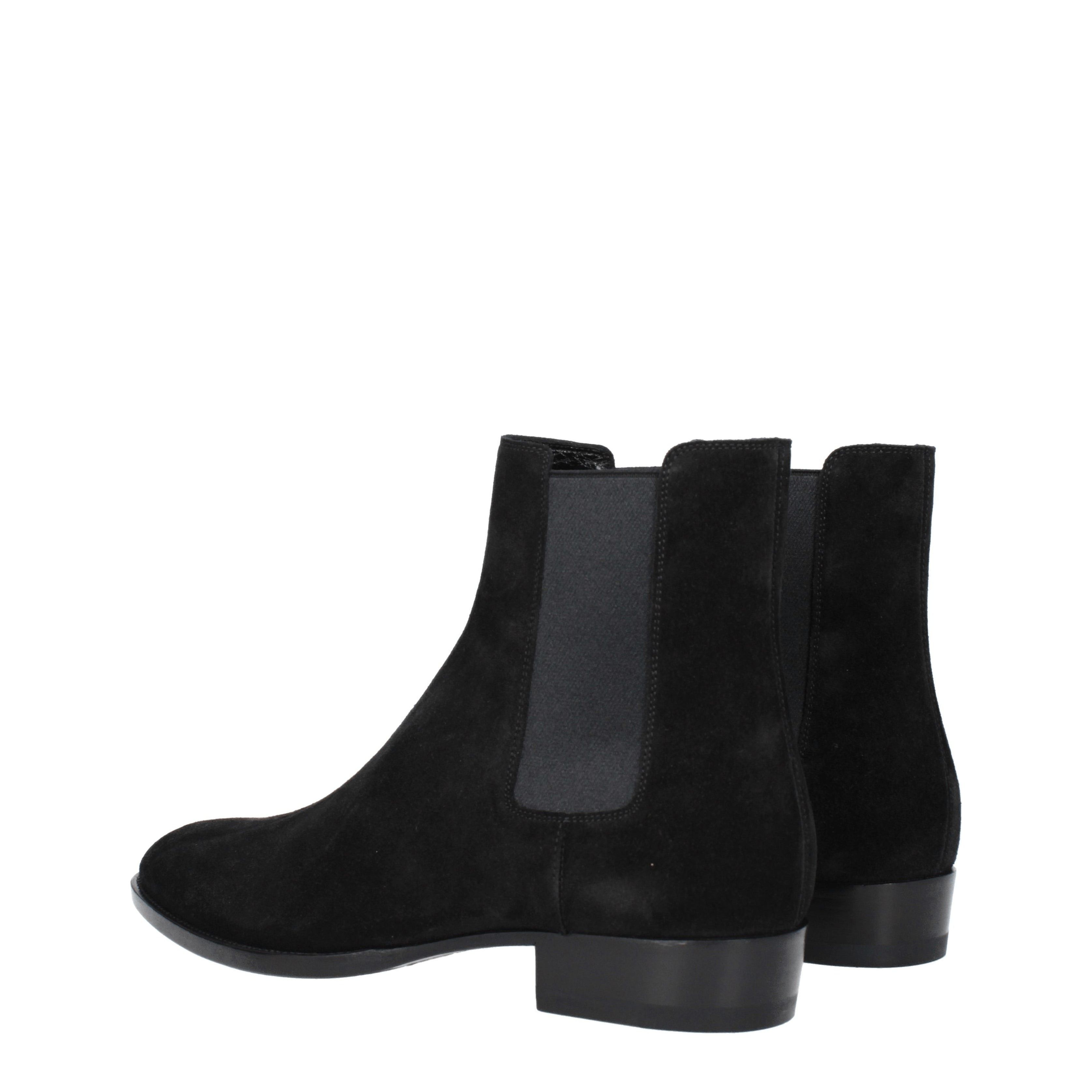Saint Laurent Paris Ankle Boots in Suede Size US 8 / EU 41 - 4 Thumbnail