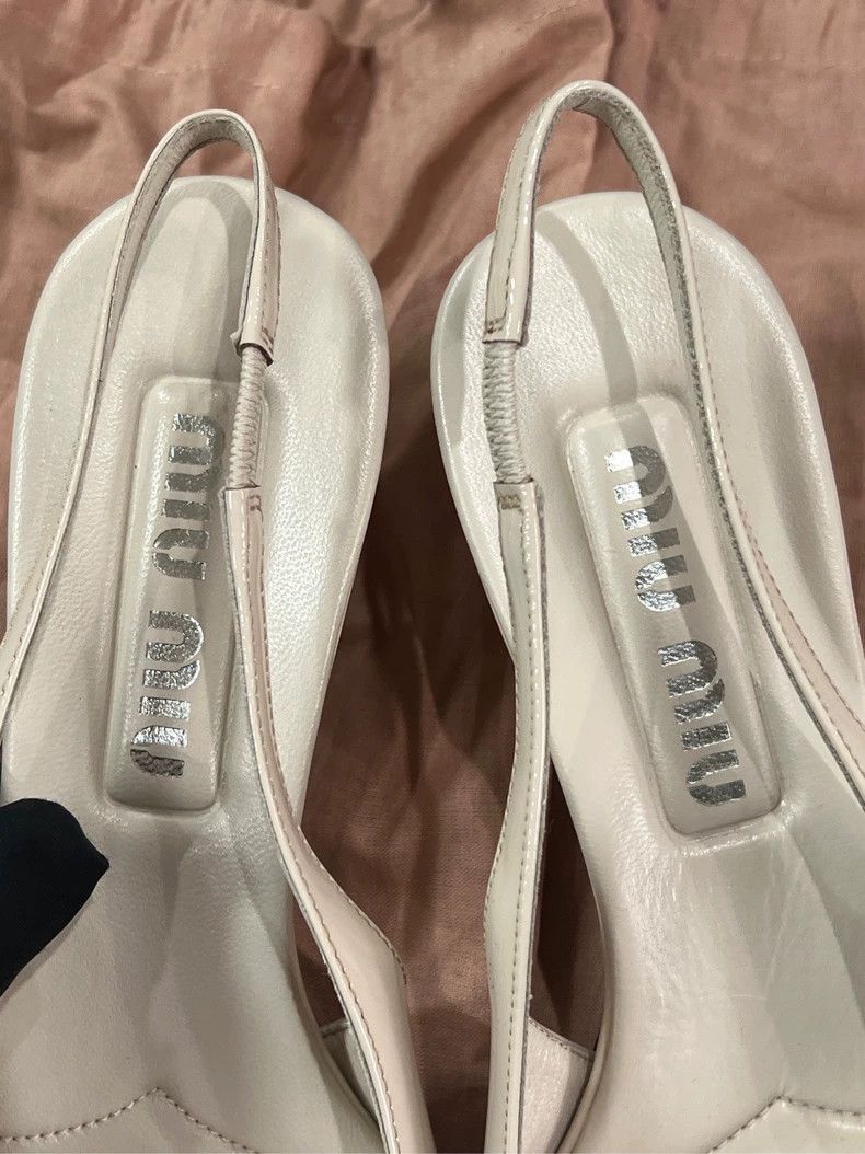 Miu Miu Miu Miu Cat Eye High Heels Size 37-yf Size US 7 / IT 37 - 4 Thumbnail