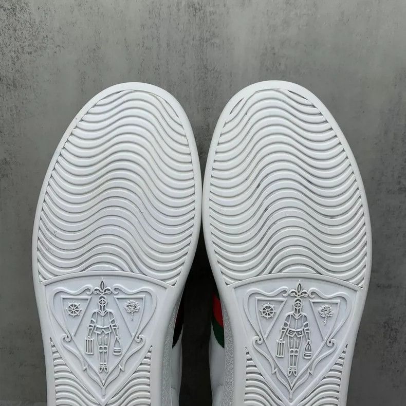 Gucci Gucci White Pearl Studded Sneakers Size 36.5 Size US 6 / IT 36 - 8 Thumbnail
