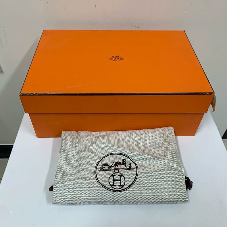 Hermes HERMES Yellow Sculpted Casual Sneakers Size 37.5 Size US 7 / IT 37 - 9 Thumbnail