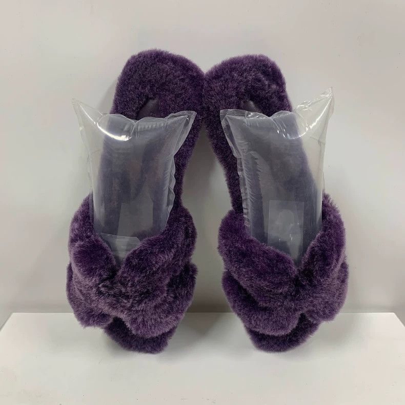 Hermes Hermes Teddy Fur Slippers Size 38 Size US 8 / IT 38 - 2 Thumbnail