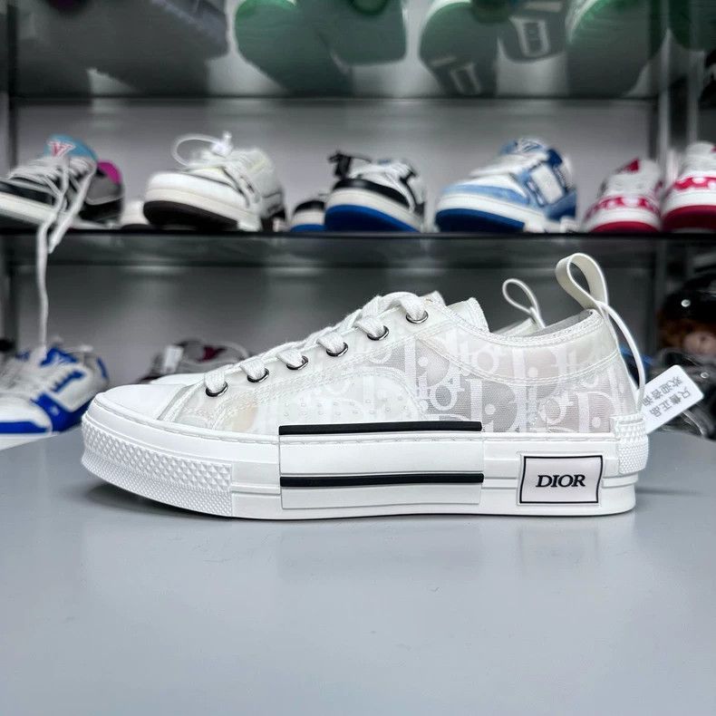 Dior DIOR B23 Low-Top Sneakers Size 37 Size US 7.5 / EU 40-41 - 2 Thumbnail