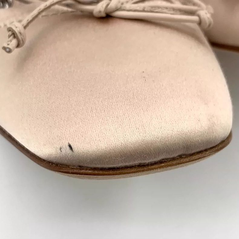 Miu Miu Miu Miu Pink Bow Flat Casual Shoes Size US 7 / IT 37 - 8 Thumbnail