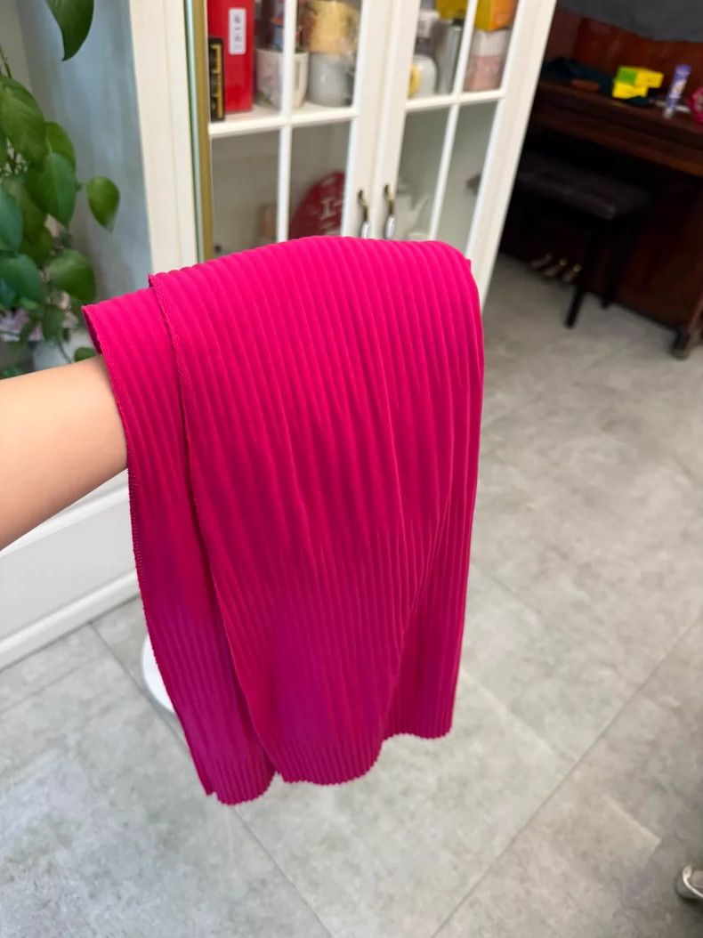 Issey Miyake Issey Miyake Dress in Dragon Fruit Color-yf Size 36" / US 14 / IT 50 - 5 Thumbnail