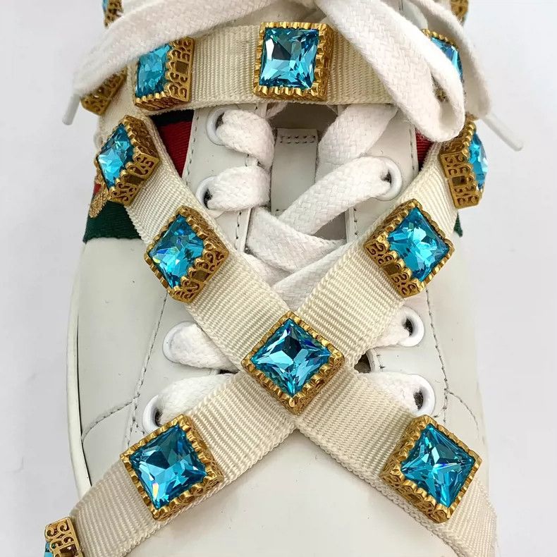 Gucci Gucci Ace Series White Casual Platform Sneakers Size US 8 / IT 38 - 6 Thumbnail