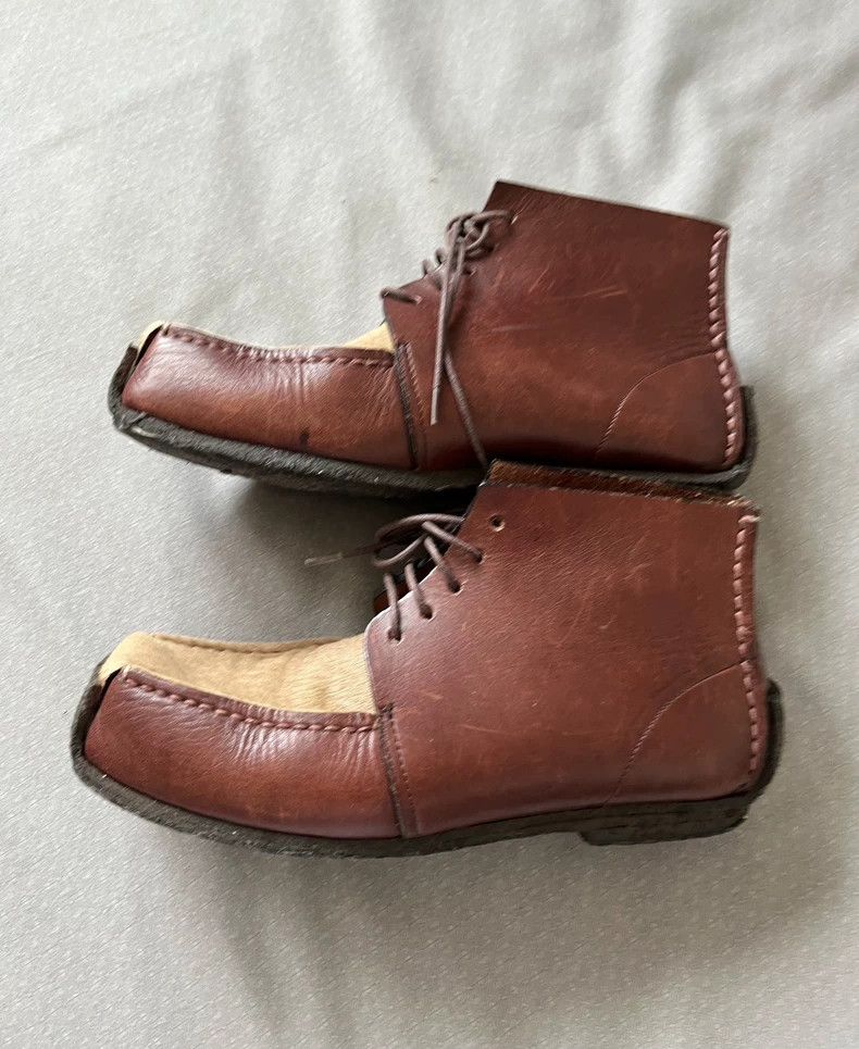 Maison MIHARA YASUHIRO Unique Vintage 馬毛 Boots by Mihara Yasuhiro Size US 8 / IT 38 - 4 Thumbnail