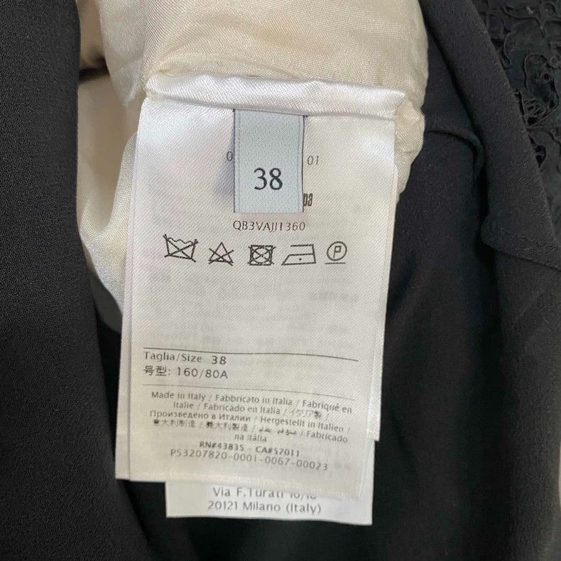 Valentino Black and White Color Block Dress Size M / US 6-8 / IT 42-44 - 5 Thumbnail