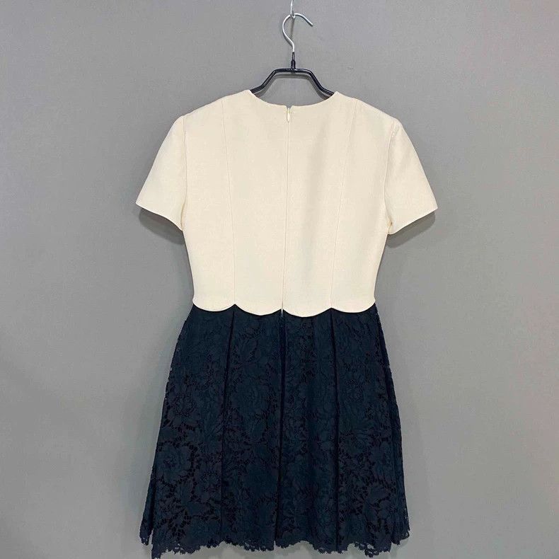 Valentino Black and White Color Block Dress Size M / US 6-8 / IT 42-44 - 3 Thumbnail