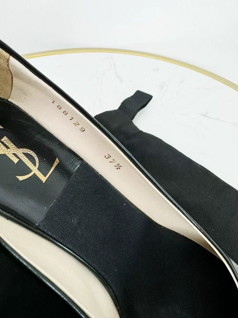 Yves Saint Laurent YSL High Heels 37.5 Size Secondhand Size US 8 / IT 38 - 3 Thumbnail