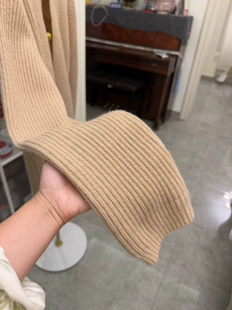 Gucci Gucci Cardigan with Suede Sleeves Size M / US 6-8 / IT 42-44 - 2 Thumbnail