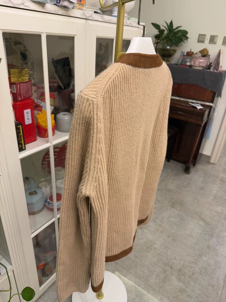 Gucci Gucci Cardigan with Suede Sleeves Size M / US 6-8 / IT 42-44 - 8 Thumbnail