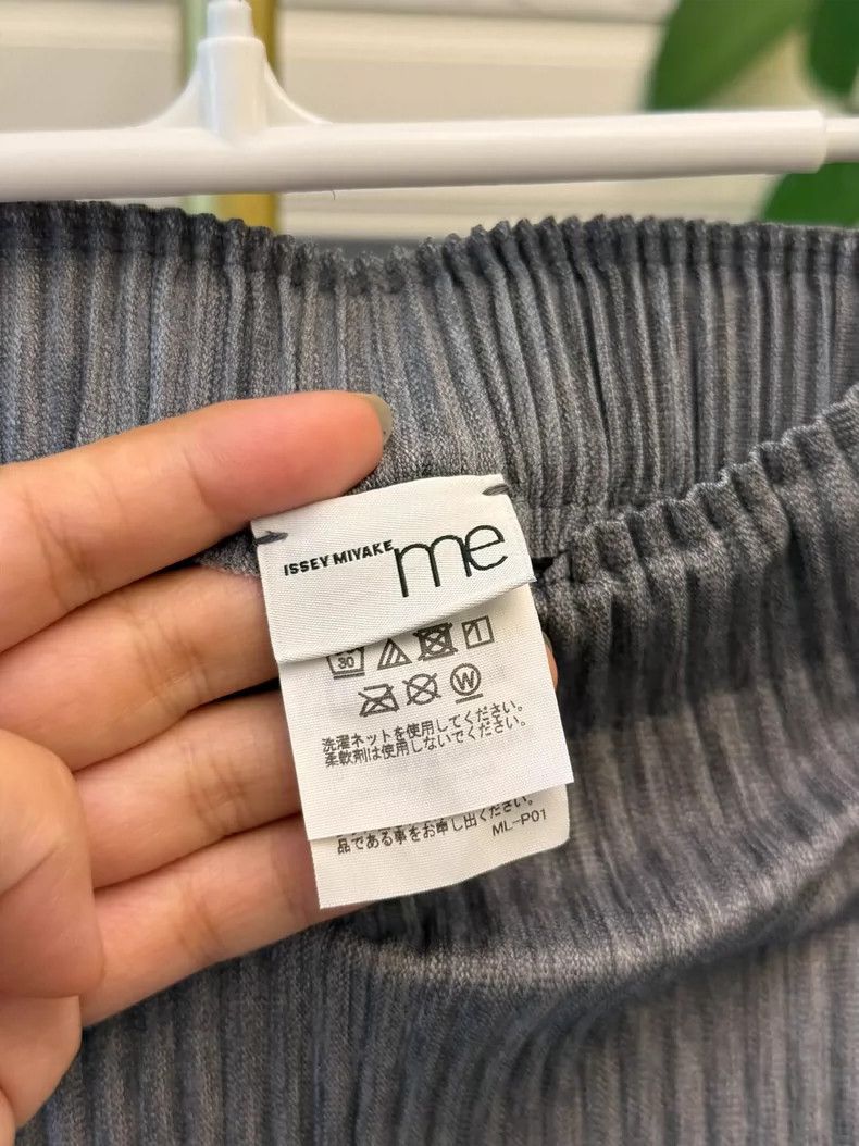 Issey Miyake Issey Miyake Gray Straight Midi Skirt Size 22" - 5 Thumbnail