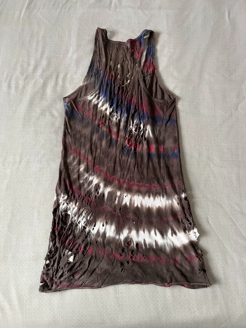 Le Grande Bleu (L.G.B.) Vintage Punk Style Dyed Tank Top Size XXS / US 00 / IT 34 - 4 Thumbnail