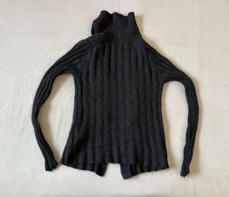 Comme des Garcons Comme des Garçons Black Cardigan Sweater Size M / US 6-8 / IT 42-44 - 7 Thumbnail