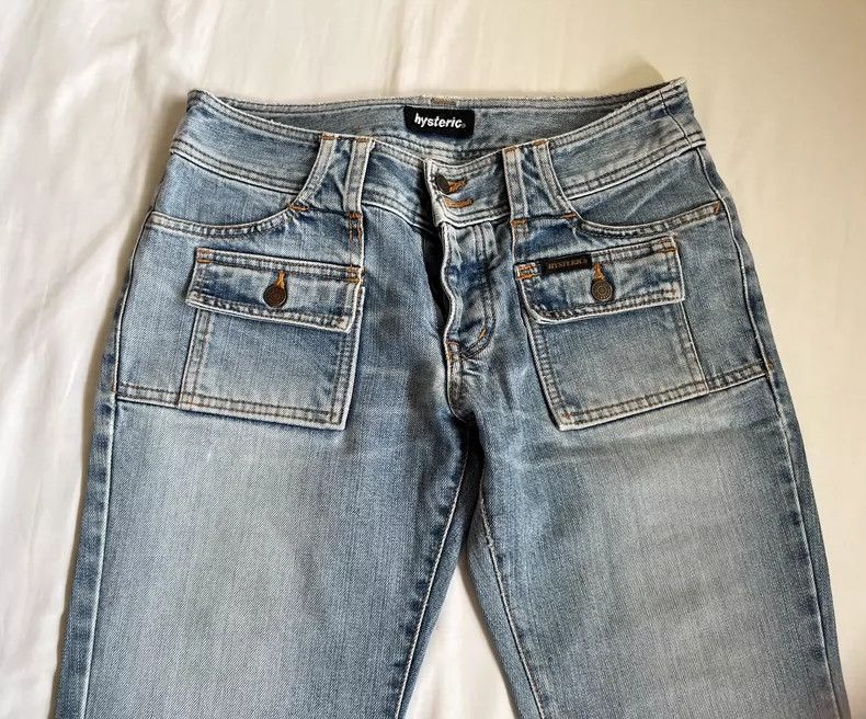 Kapital Hysteric Glamour Vintage Flared Jeans Size 28" / US 6 / IT 42 - 5 Thumbnail