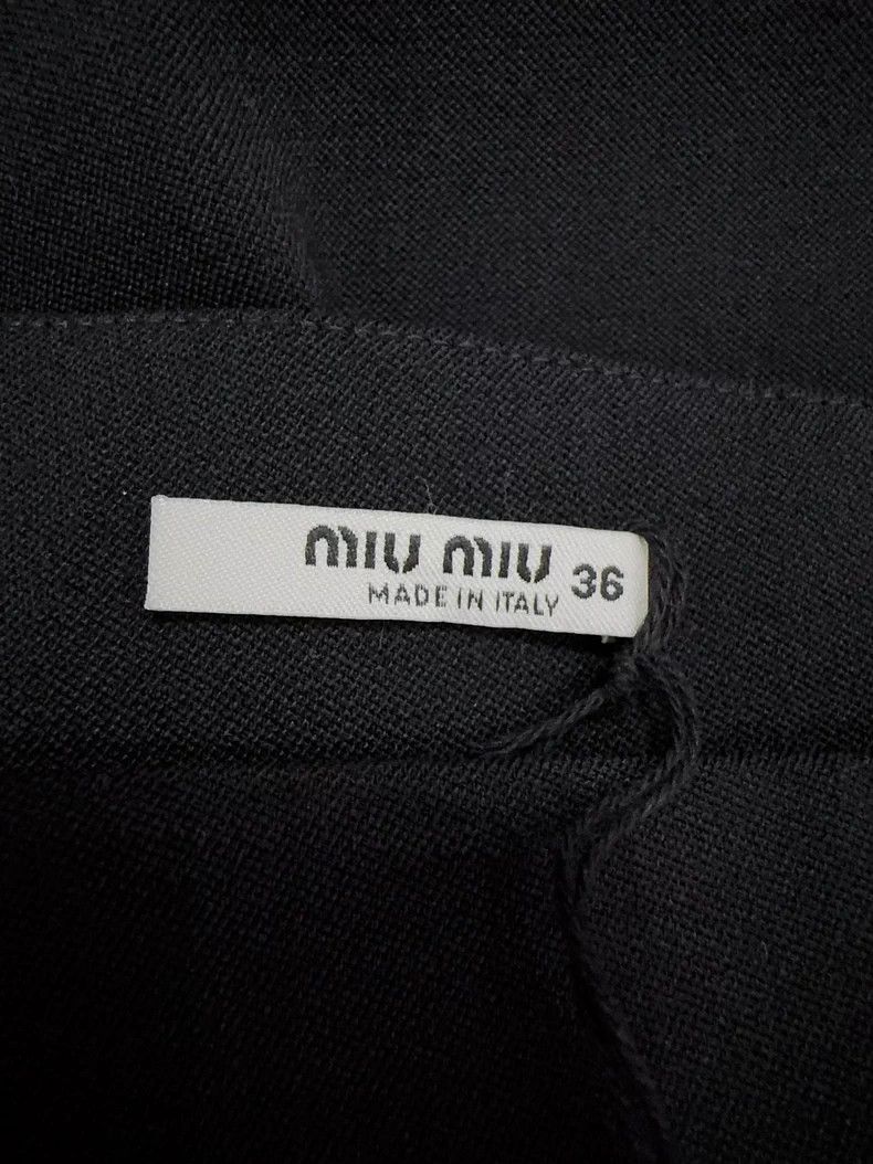 Miu Miu Miu Miu Lace Rhinestone Half Skirt Size 36" / US 14 / IT 50 - 3 Thumbnail