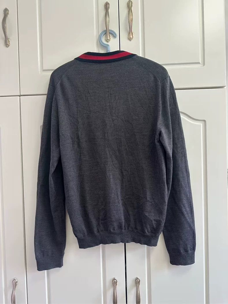 Gucci Gucci Striped Wool Cardigan in Size Large Size L / US 10 / IT 46 - 2 Thumbnail
