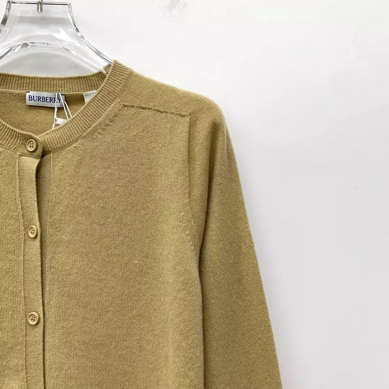 Burberry Burberry Brown Cashmere Cardigan with Buttons Size XS / US 0-2 / IT 36-38 - 3 Thumbnail