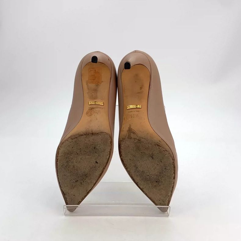 Gucci Gucci Beige Pointed Toe Heels Size US 5 / IT 35 - 5 Thumbnail