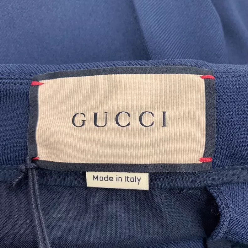 Gucci Gucci Dark Blue Striped Casual Pants Size 42" / US 20 - 5 Thumbnail