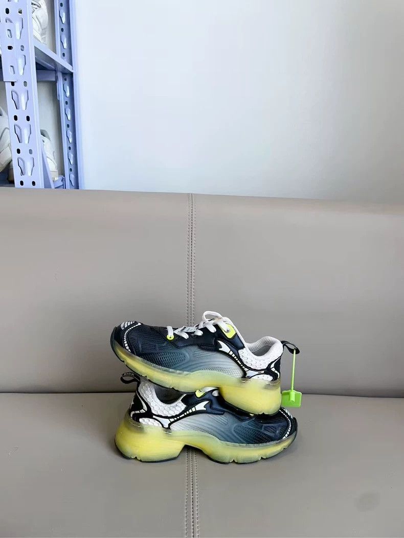 Dior DIOR Vibe Black Green Sneakers Size 35.5 Size US 5 / IT 35 - 5 Thumbnail