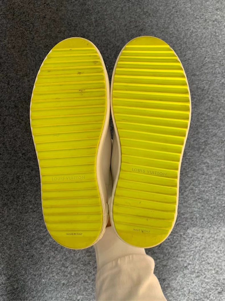 Louis Vuitton LV Louis Vuitton Logo Platform Sneakers Size 36 Size US 6 / EU 39 - 4 Thumbnail