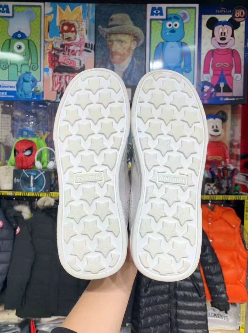 Prada Miu Miu Vintage Thick-Soled Sneakers Size US 8 / IT 38 - 8 Thumbnail