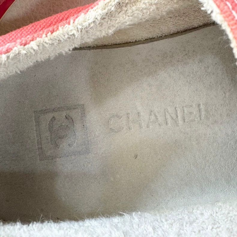 Chanel Chanel Color Block Logo Casual Sneakers Size US 7 / IT 37 - 6 Thumbnail