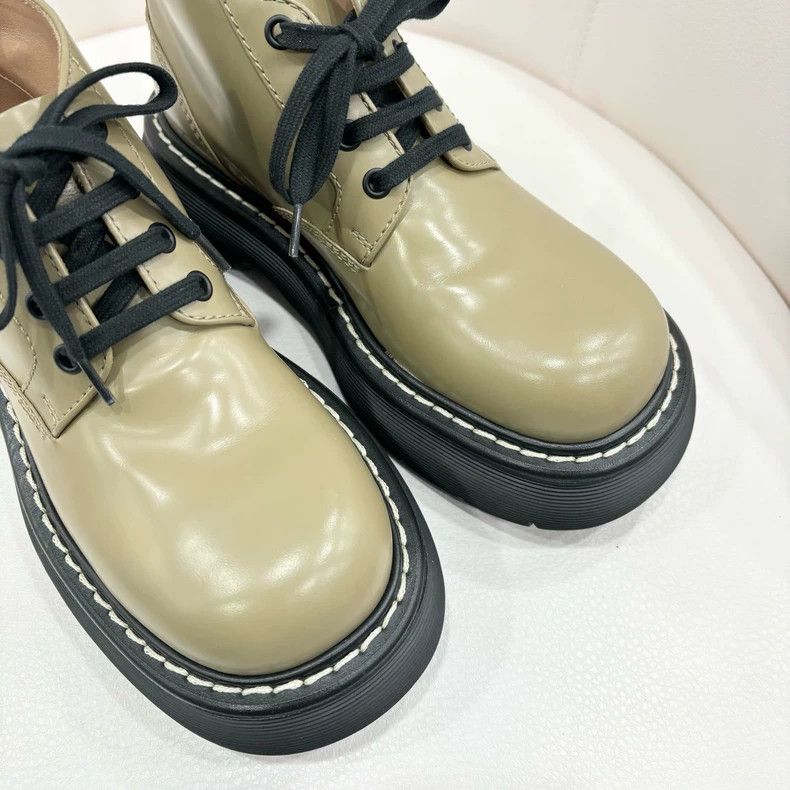 Bottega Veneta Bottega Veneta Green Low-Top Shoes Size 36.5 Size US 6 / IT 36 - 2 Thumbnail