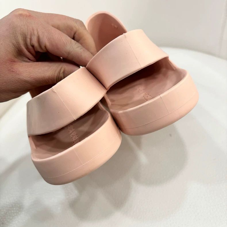 Bottega Veneta BV Pink Jelly Clogs Rain Shoes Size 37 Size US 6 / IT 36 - 2 Thumbnail
