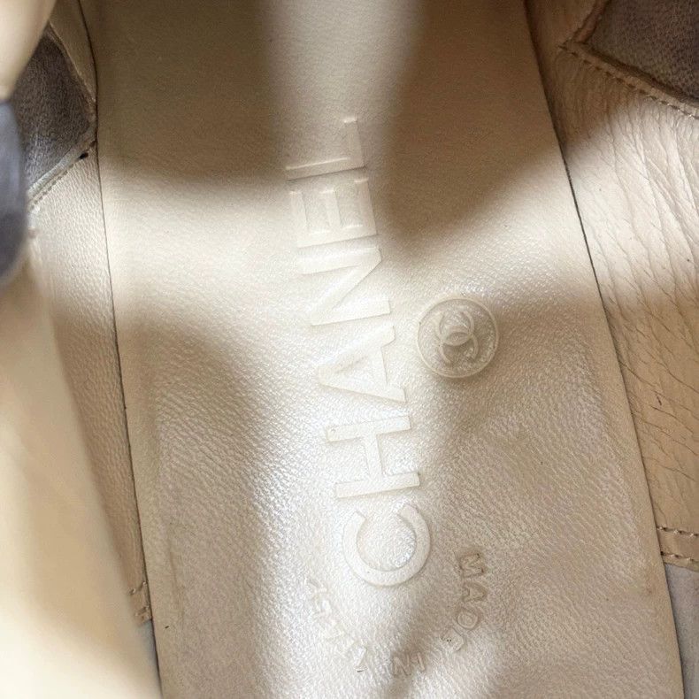 Chanel Chanel Zip Ankle Boots with Logo Size US 7 / IT 37 - 5 Thumbnail