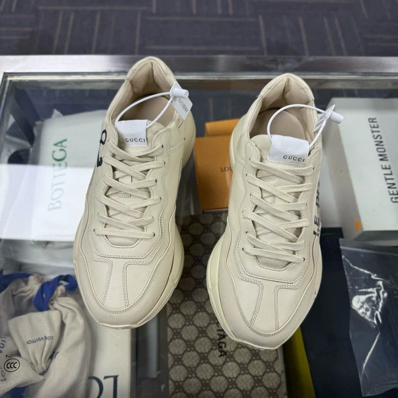Gucci GUCCI Dad Sneakers Size 6 Beige Size US 6 / EU 39 - 6 Thumbnail
